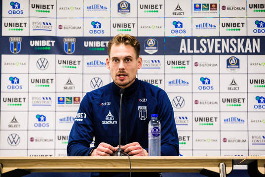 Sirius tränare Daniel Bäckström