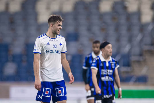 IFK Norrköpings Anton Eriksson deppar