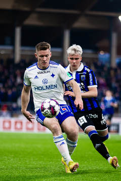 IFK Norrköpings Viktor Agardius och Sirius Oli Valur