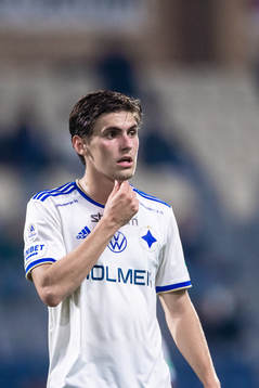 IFK Norrköpings Fritiof Hellichius deppar