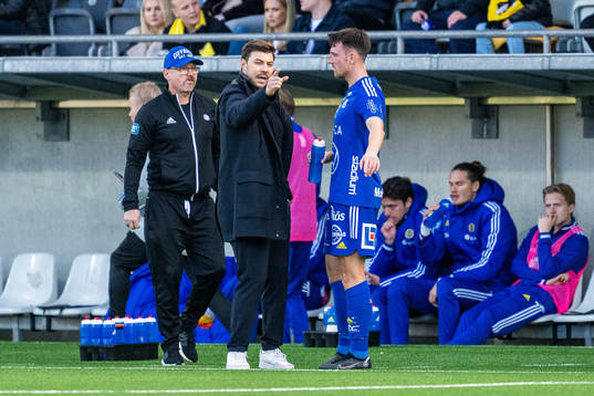 GIF Sundsvalls tränare Brian Clarhaut och Alexander