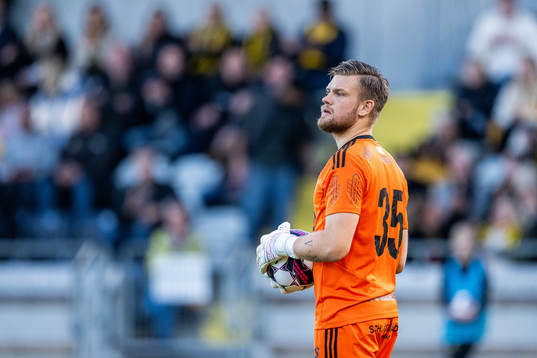GIF Sundsvalls målvakt Oscar Jonsson