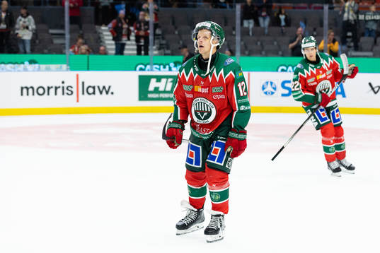 Frölundas Max Friberg deppar