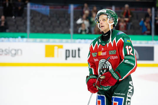 Frölundas Max Friberg deppar