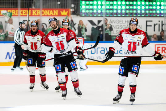 Örebros Rasmus Rissanen och Jani Lajunen deppar