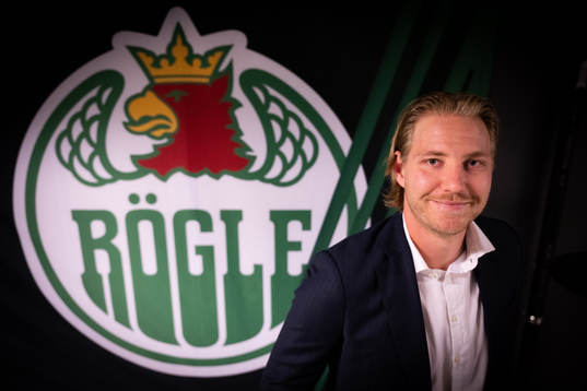 Rögles nyförvärv Linus Sandin