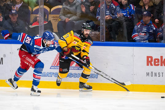Oskarshamns Hynek Zohorna och Luleås Linus Fröberg