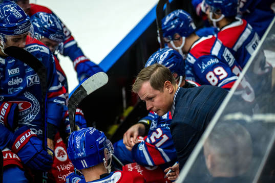 Oskarshamns tränare Martin Filander