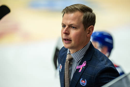 Oskarshamns tränare Martin Filander
