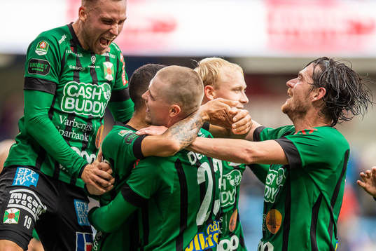 Varbergs Filip Bohman, Anton Liljenbäck och Robin Tranberg