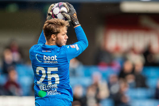Helsingborgs målvakt Kalle Joelsson