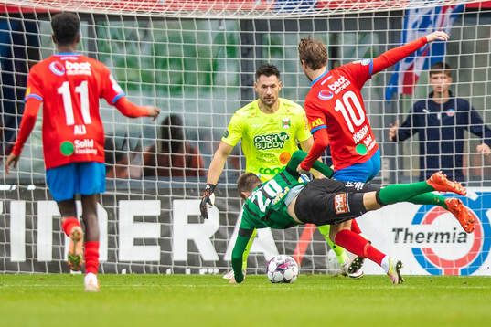 Varbergs målvakt Stojan Lukic