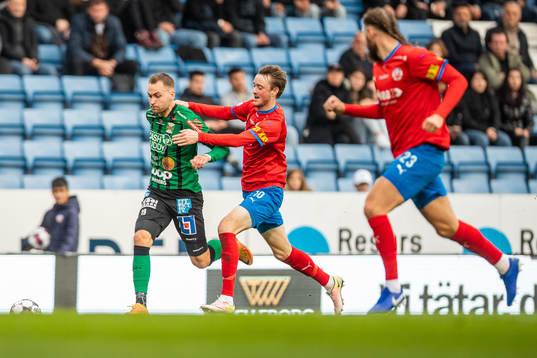 Varbergs Filip Bohman och Helsingborgs Rasmus Jönsson