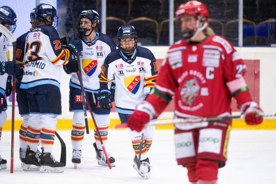 Djurgårdens Alice Östensson jublar