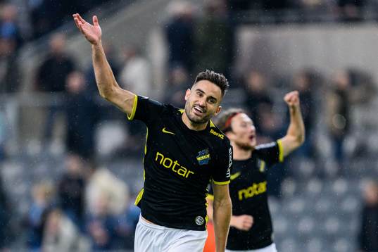 AIKs Sotirios Papagiannopoulos och Axel Björnström