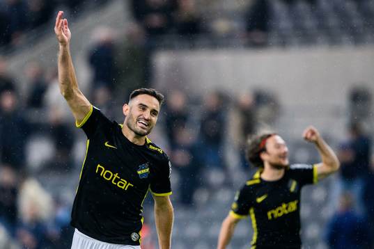 AIKs Sotirios Papagiannopoulos och Axel Björnström