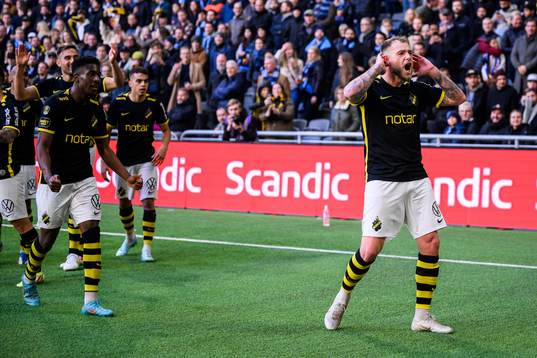 AIKs John Guidetti jublar
