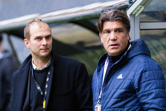 s sportchef Henrik Jurelius och Djurgårdens sportchef