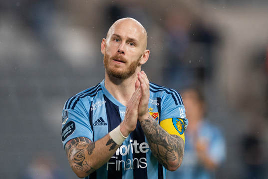 Djurgårdens Magnus Eriksson deppar