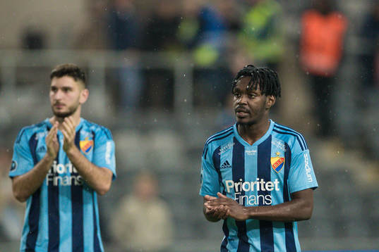 Djurgårdens Joel Asoro deppar
