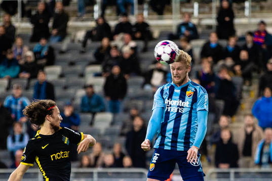 s Axel Björnström och Djurgårdens Kalle Holmberg