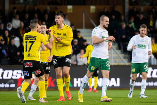 Hammarbys Veton Berisha deppar
