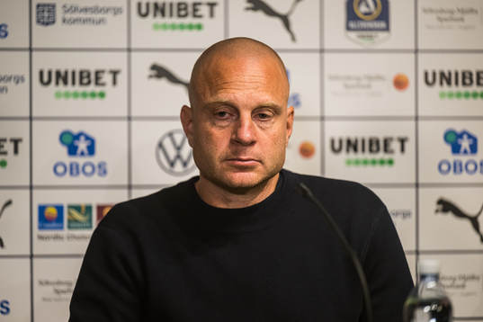Mjällbys tränare Andreas Brännström