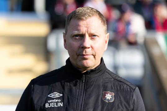 Örgrytes huvudtränare Brynjar Gunnarsson innan