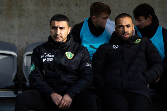 Jönköpings assisterande tränare Södras Mustafa Ismail