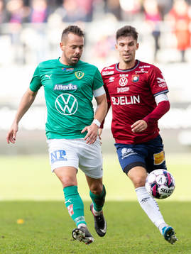 Jönköpings Södras Fredric Fendrich och Örgrytes Daniel