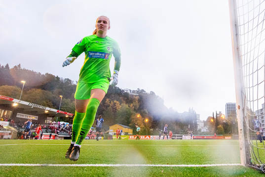 Goalkeeper Sunniva Skoglund of Stabæk