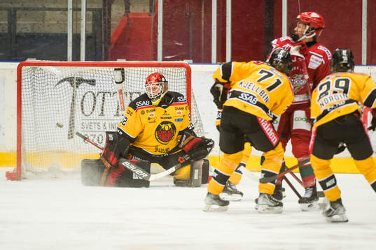under ishockeymatchen i SDHL mellan Modo och Luleå