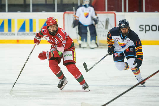 Modos Ebba Hedqvist och Djurgårdens Nicola Eisenschmid