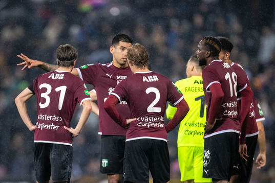 Västerås SKs spelare deppar