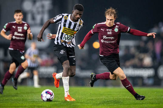 Landskronas Ousmane Diawara och Västerås SKs Herman