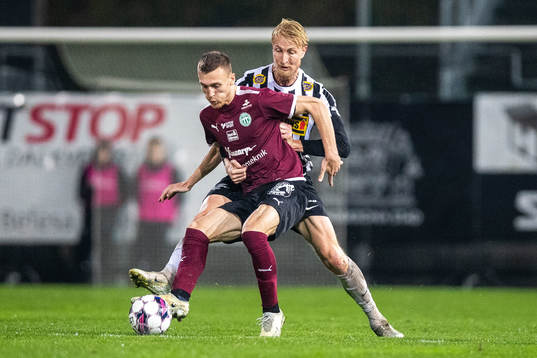 Västerås SKs Viktor Granath och Landskronas Viktor