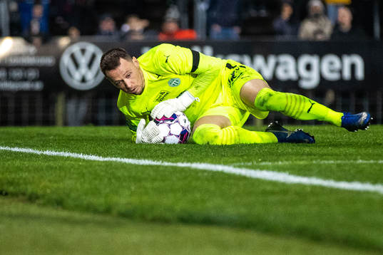 Västerås SKs målvakt Anton Fagerström