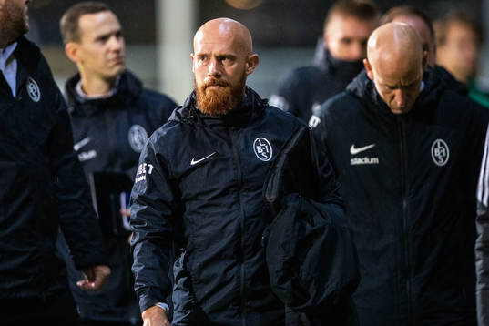 Landskronas assisterande tränare Max Mölder