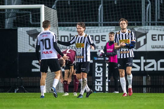 Landskronas Melker Heier, Filip Ottosson och Albin Linner