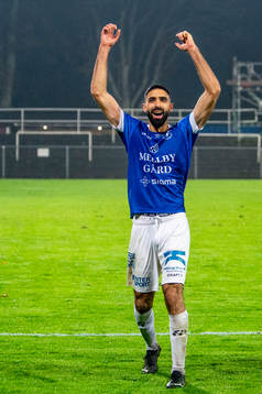 Trelleborgs Mouhammed-Ali Dhaini jublar