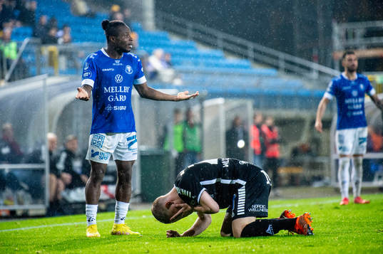 Trelleborgs Henry Offia och Örebros Valgeir Valgeirsson