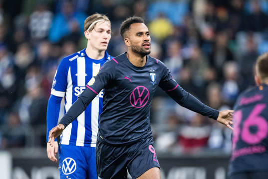 Malmö FFs Isaac Kiese Thelin jublar