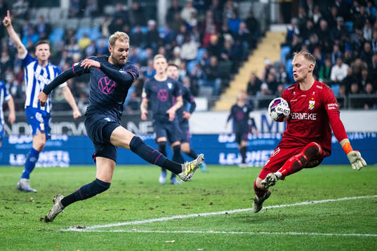 Malmö FFs Ola Toivonen och IFK Göteborgs Pontus Dahlberg