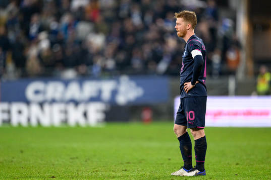 Malmö FFs Anders Christiansen deppar