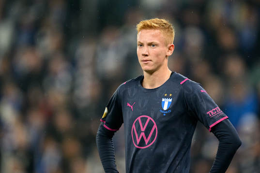 Malmö FFs Hugo Larsson