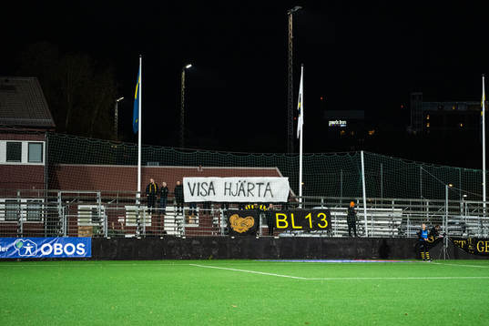 AIKs supportar med tifo