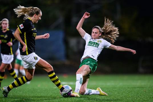 AIKs Jennie Nordin och Hammarbys Vilde Hasund