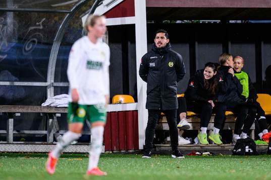 Hammarbys tränare Pablo Pinones-Arce
