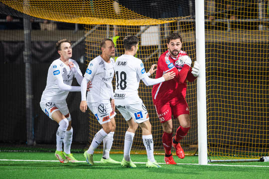 Utsiktens målvakt Mikica Gjorgievski