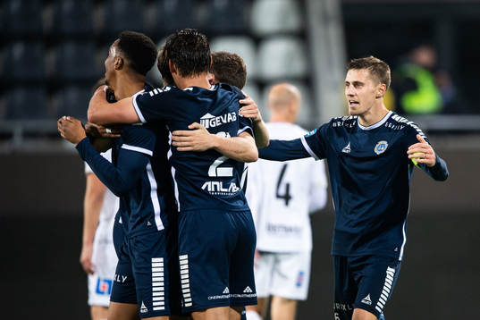 Utsiktens spelare jublar